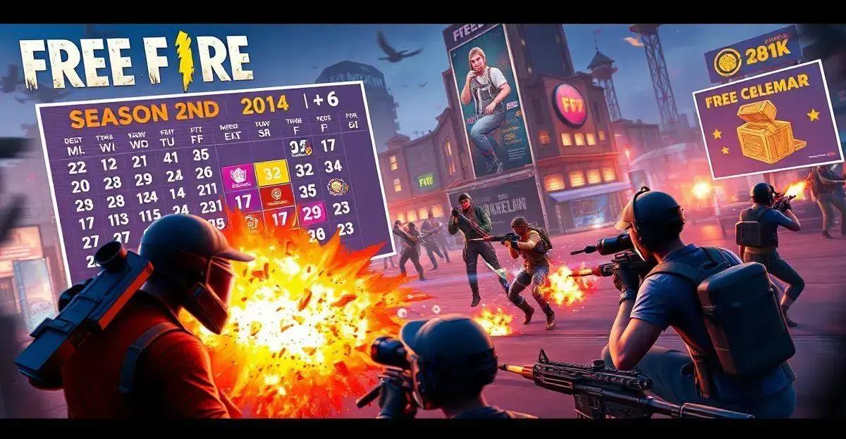 Datas importantes do Free Fire Datas importantes do Free Fire