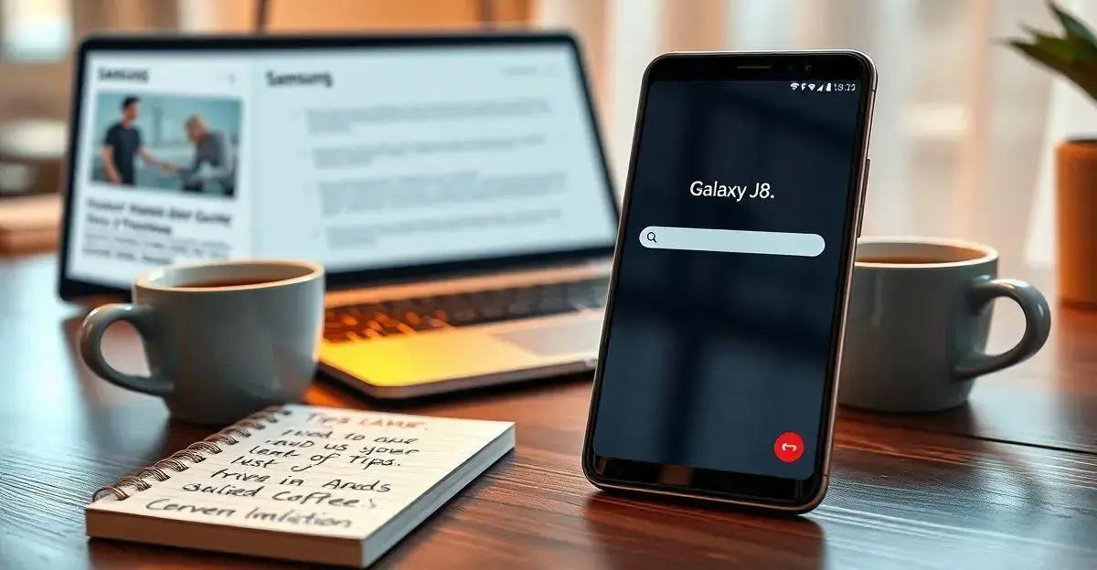 Dicas extras para formatar seu Galaxy J8 Dicas extras para formatar seu Galaxy J8