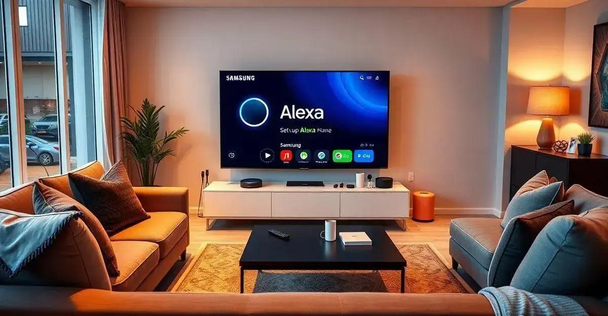 Quais TVs Samsung são compatíveis com a Alexa? Quais TVs Samsung são compatíveis com a Alexa?