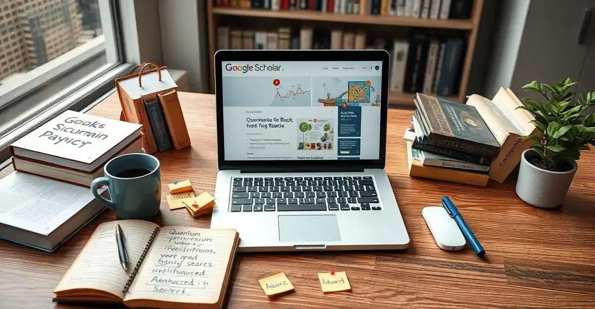 Como procurar por livros no Google Acadêmico