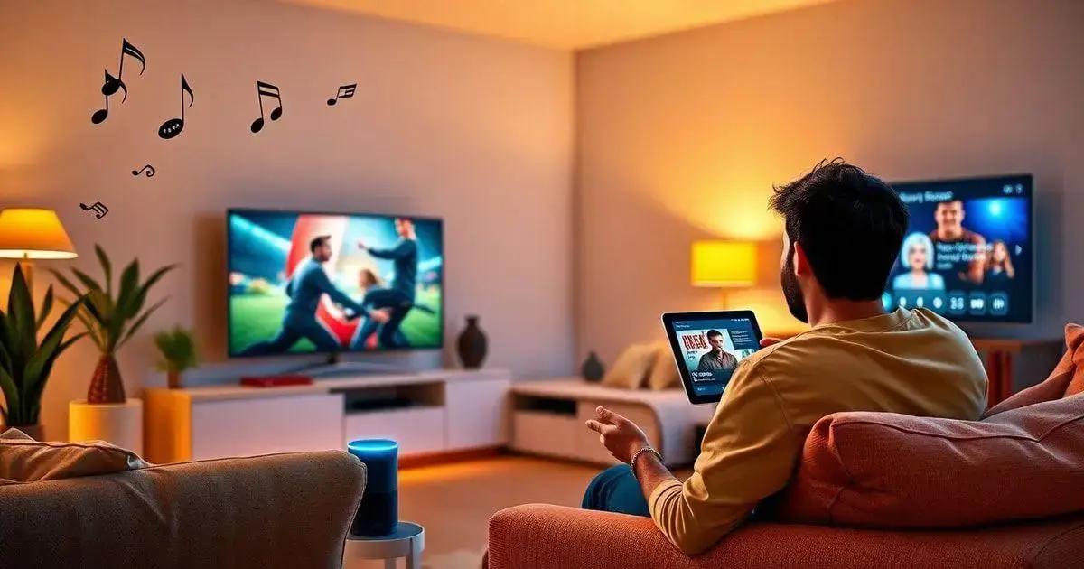 Música, filmes e podcasts: Diversão garantida com a Alexa Música, filmes e podcasts: Diversão garantida com a Alexa