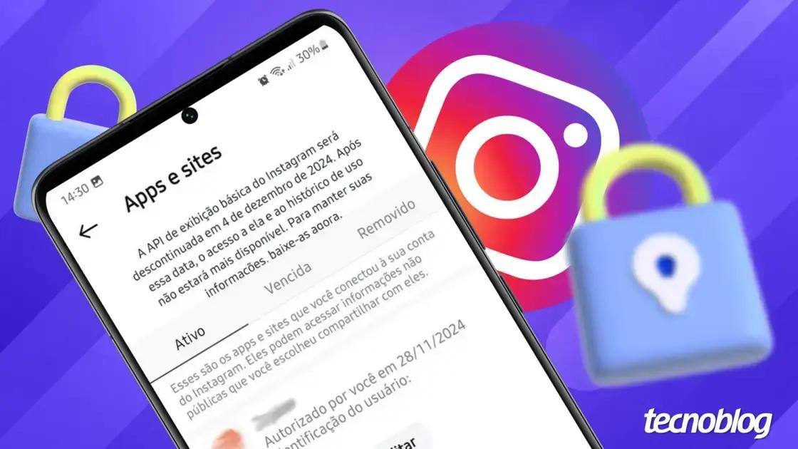 Aprenda a revogar acesso de aplicativos no Instagram facilmente