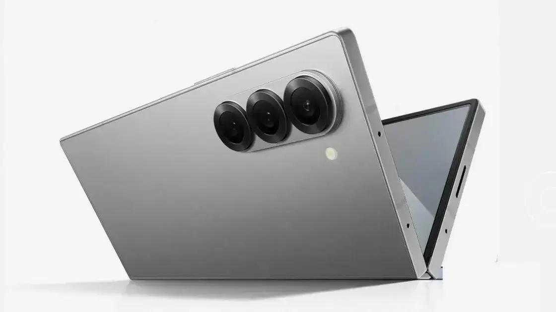 Samsung Galaxy Z Fold 7 pode ter três telas em 2025, veja especulações