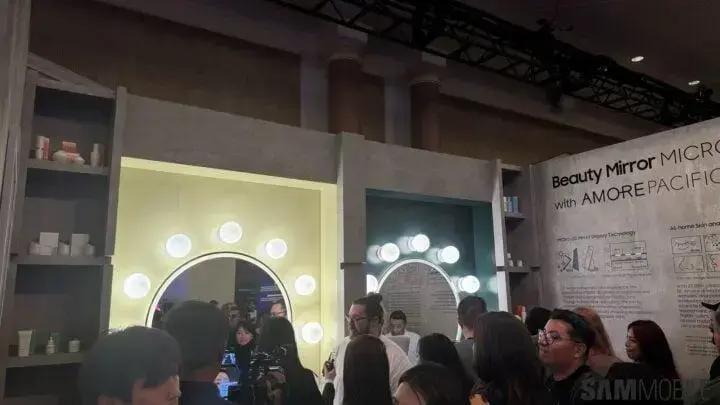 Samsung apresenta o Espelho Inteligente de Beleza com tecnologia MICRO LED na CES 2025