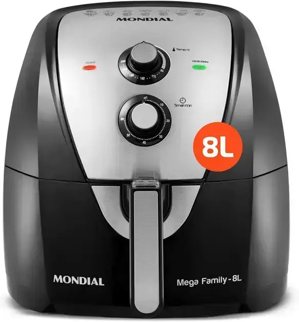 fritadeira-sem-oleo-air-fryer-8l-mondial fritadeira-sem-oleo-air-fryer-8l-mondial