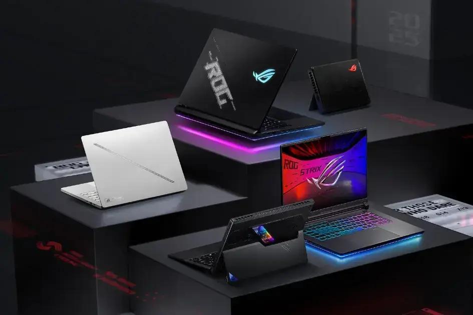 ASUS apresenta laptops gamer ROG com design inovador na CES 2025