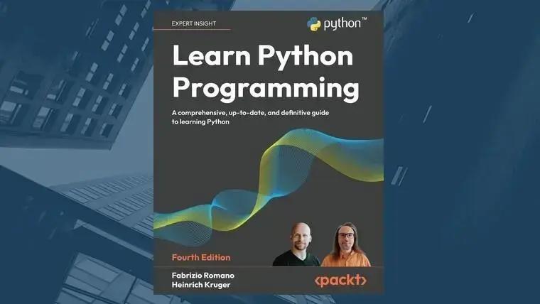 Baixe gratuitamente o eBook Aprender Python Programming, Quarta Edição, avaliado em $35,99