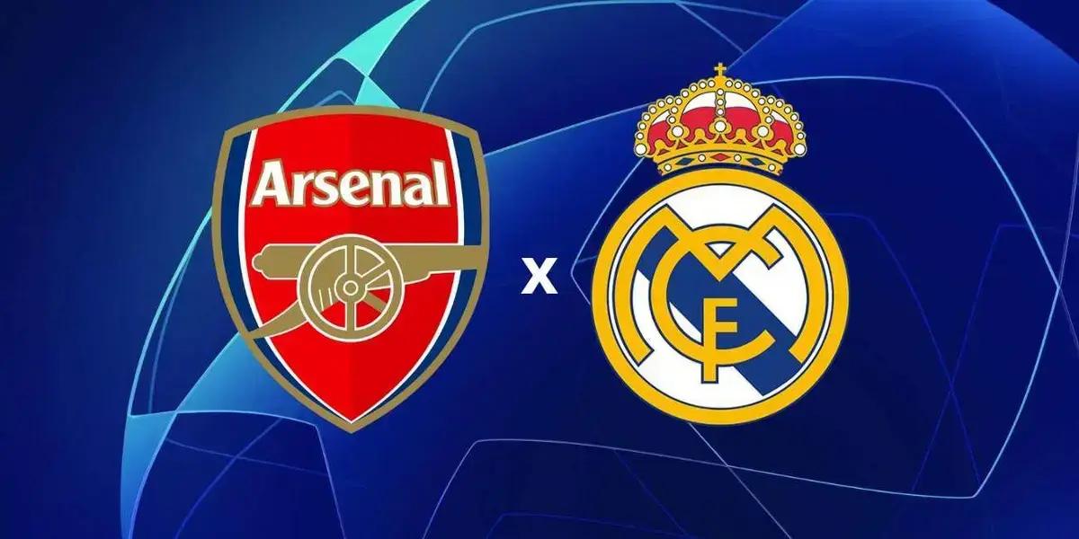 Como e onde assistir Arsenal x Real Madrid nas quartas de final da Champions