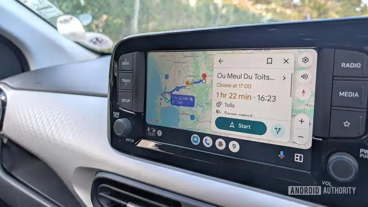 Google revela nova interface de controle de clima no Android Auto