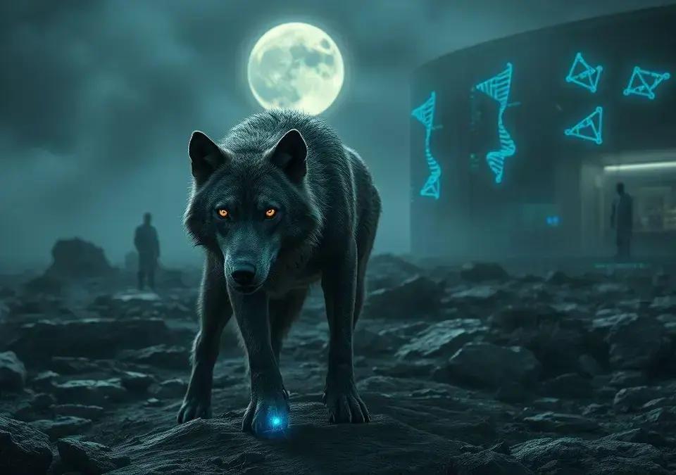Lobo gigante extinto há 12.500 anos é trazido de volta à vida por empresa dos EUA