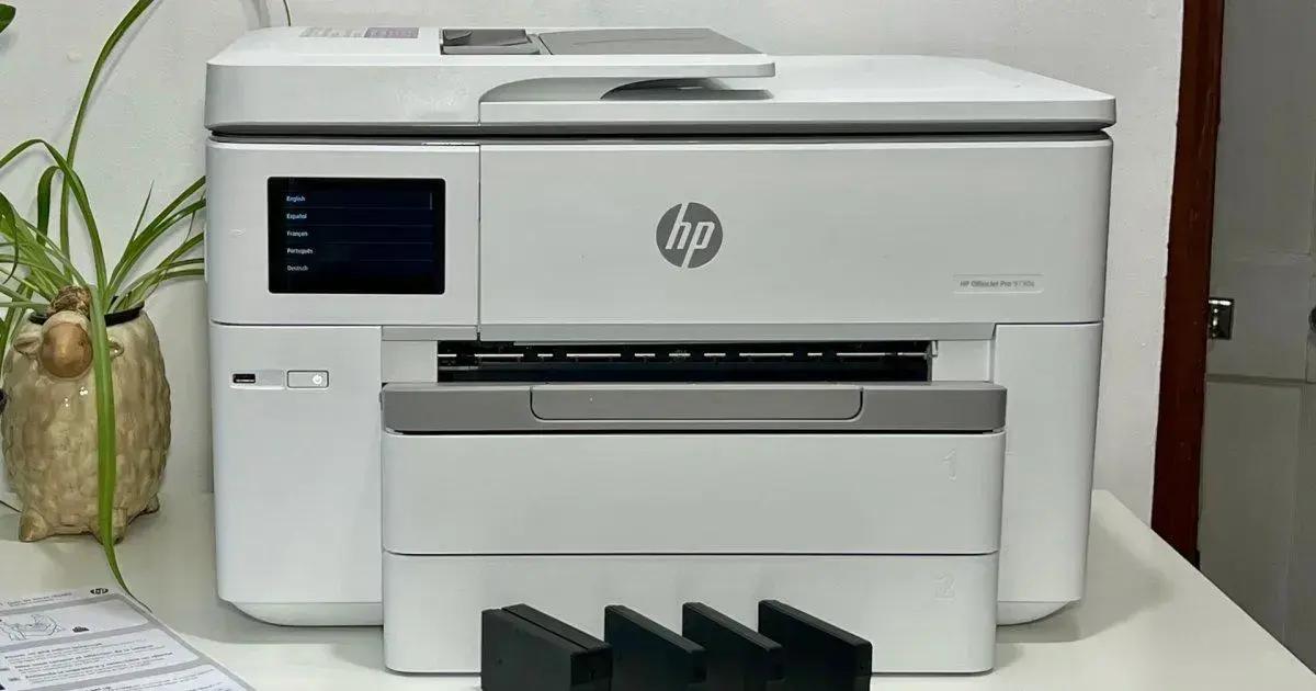 Análise da impressora HP OfficeJet Pro 9730e: eficiência no formato 11x17