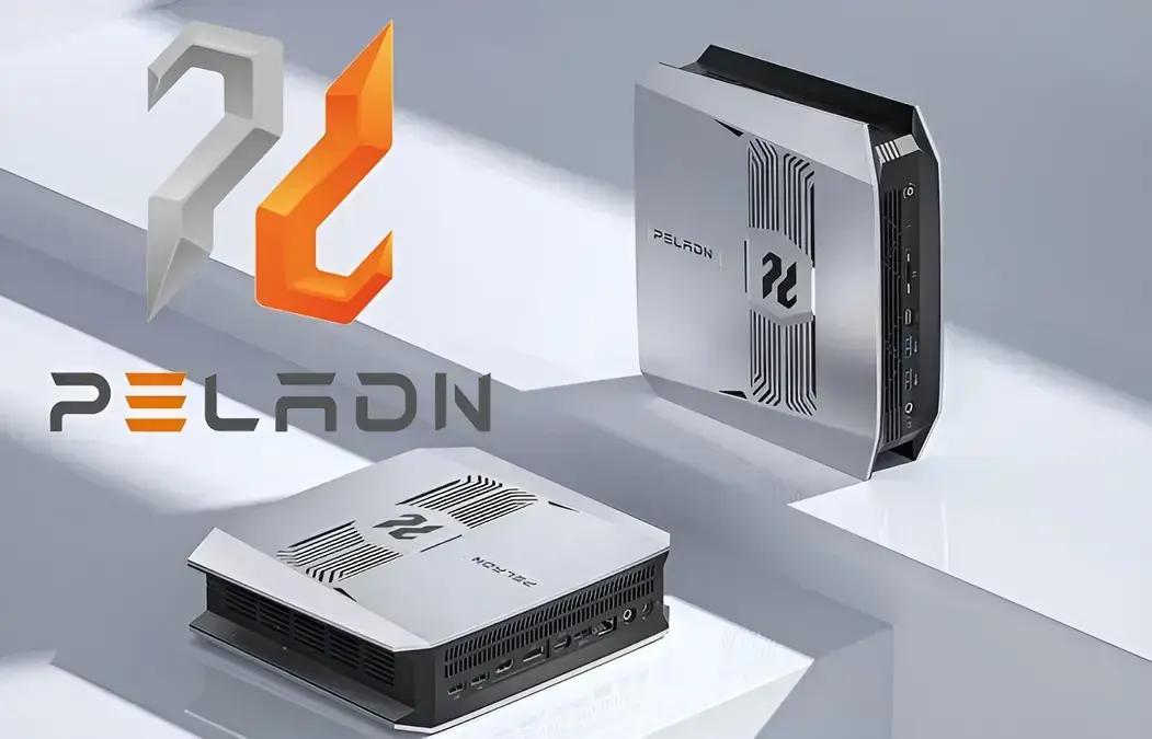 PELADN YO1 Mini PC com Processador Ryzen AI Max+ de 16 Núcleos