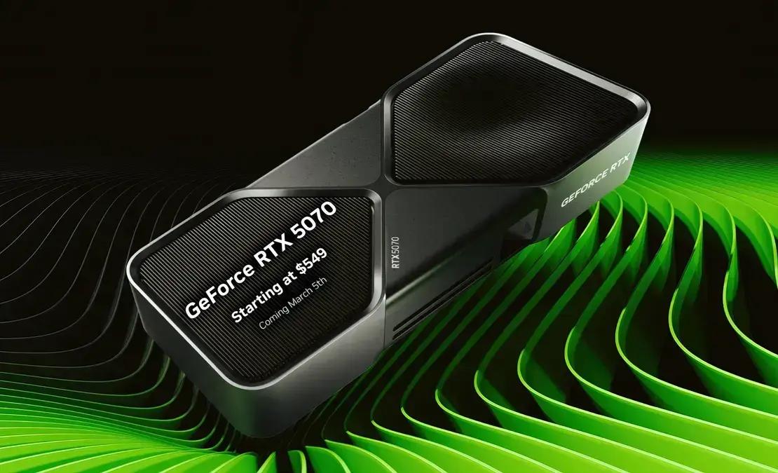 RTX 5070 é vendida abaixo do preço sugerido no Japão pela primeira vez