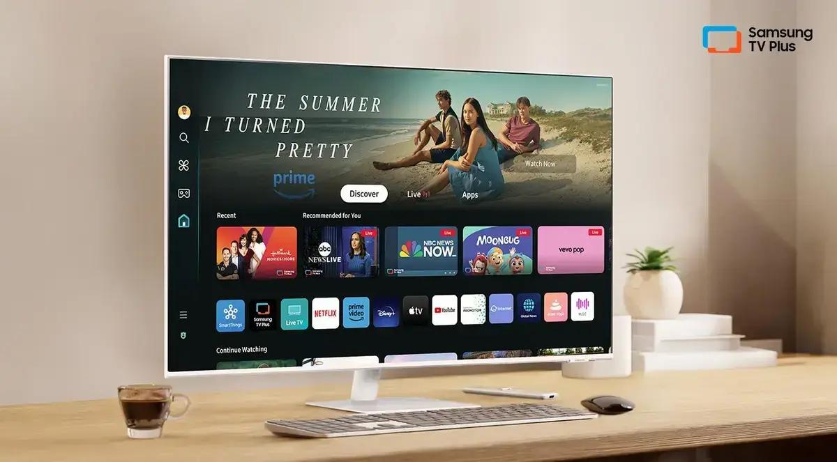 Samsung oferece pacote com monitor Smart M7 de 43 polegadas e SSD de 2TB nos EUA