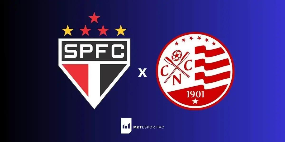 Como e onde assistir ao São Paulo x Náutico ao vivo pela Copa do Brasil