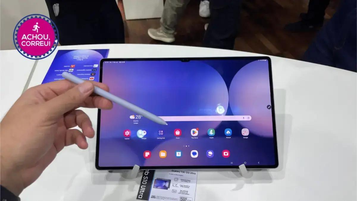 Galaxy Tab S10 Ultra (512 GB) com desconto no Mercado Livre