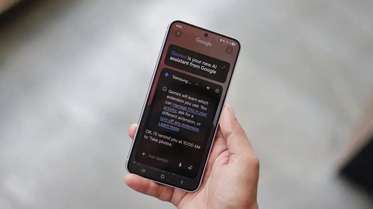 Gemini AI será lançado para celulares e tablets Galaxy de crianças