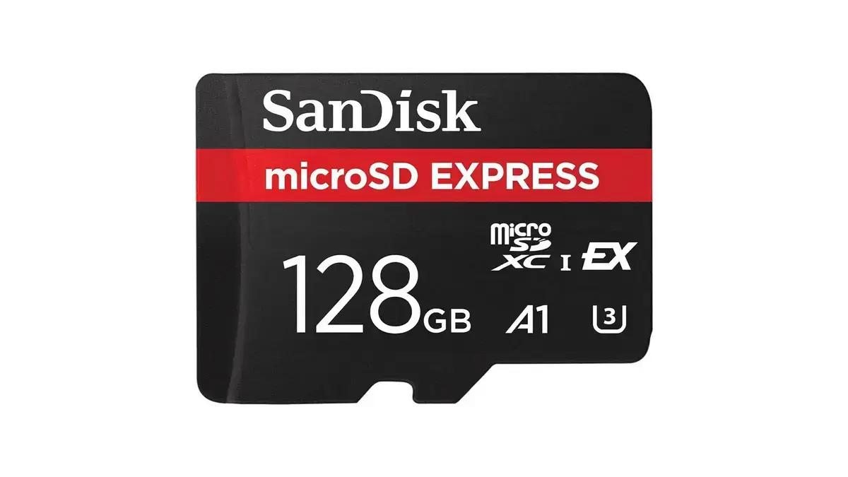Cartão SanDisk microSD Express de 128GB com alta velocidade está disponível na Amazon por US$ 49,99