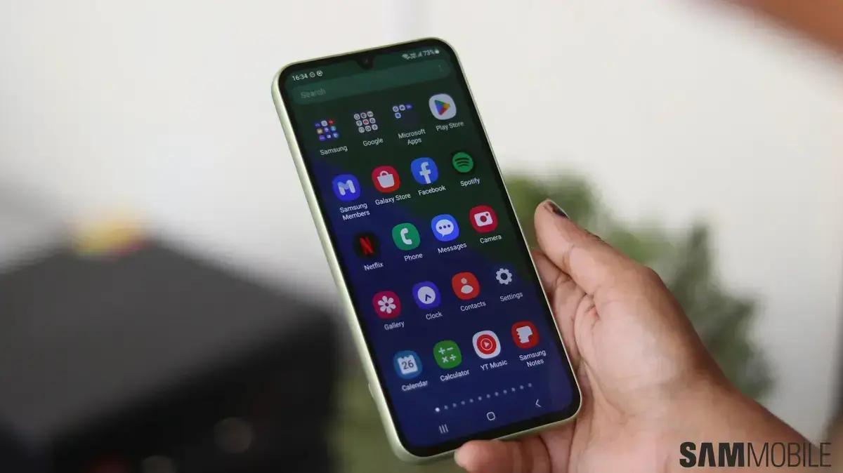 Galaxy A34 recebe atualização para Android 15 e One UI 7.0, mas apenas na Coreia do Sul