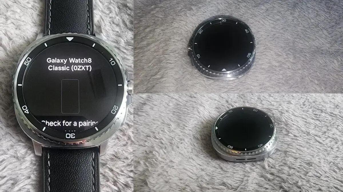 Imagens do Galaxy Watch 8 Classic revelam design semelhante ao Watch Ultra