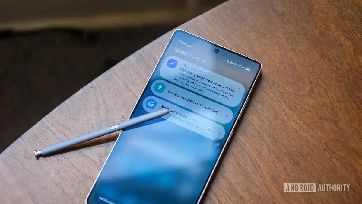 Samsung pode alterar a tecnologia da S Pen em novos celulares