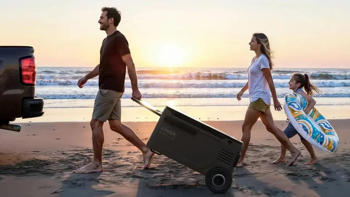 Cooler portátil de 58 litros tem preço internacional com desconto