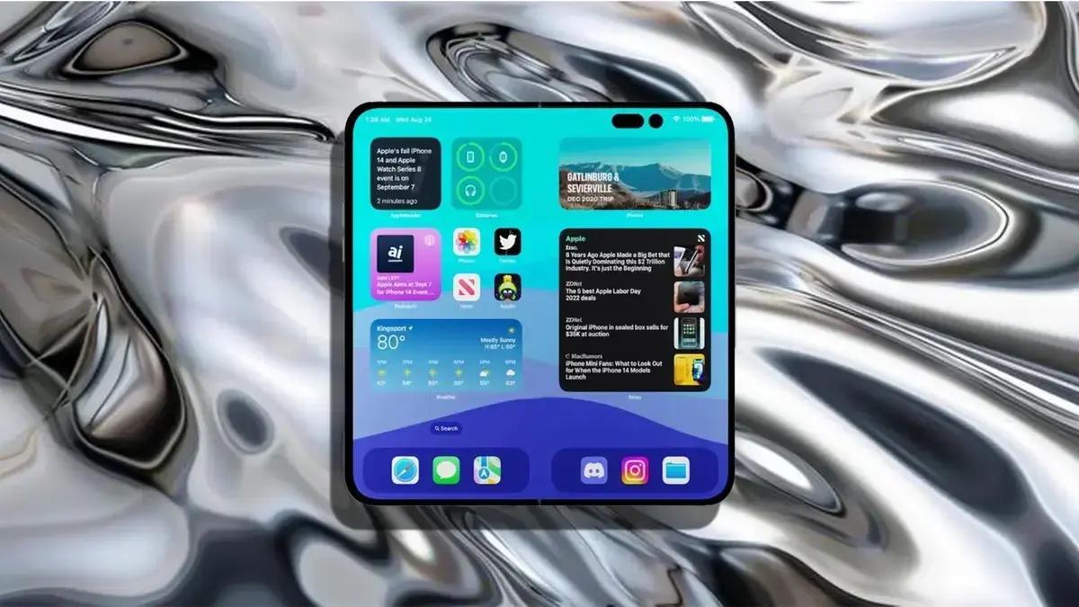 Apple inicia desenvolvimento de iOS 27 para tela dobrável do iPhone