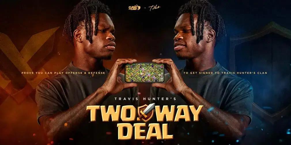 Jogo Clash of Clans lança campanha com colaboração de Travis Hunter