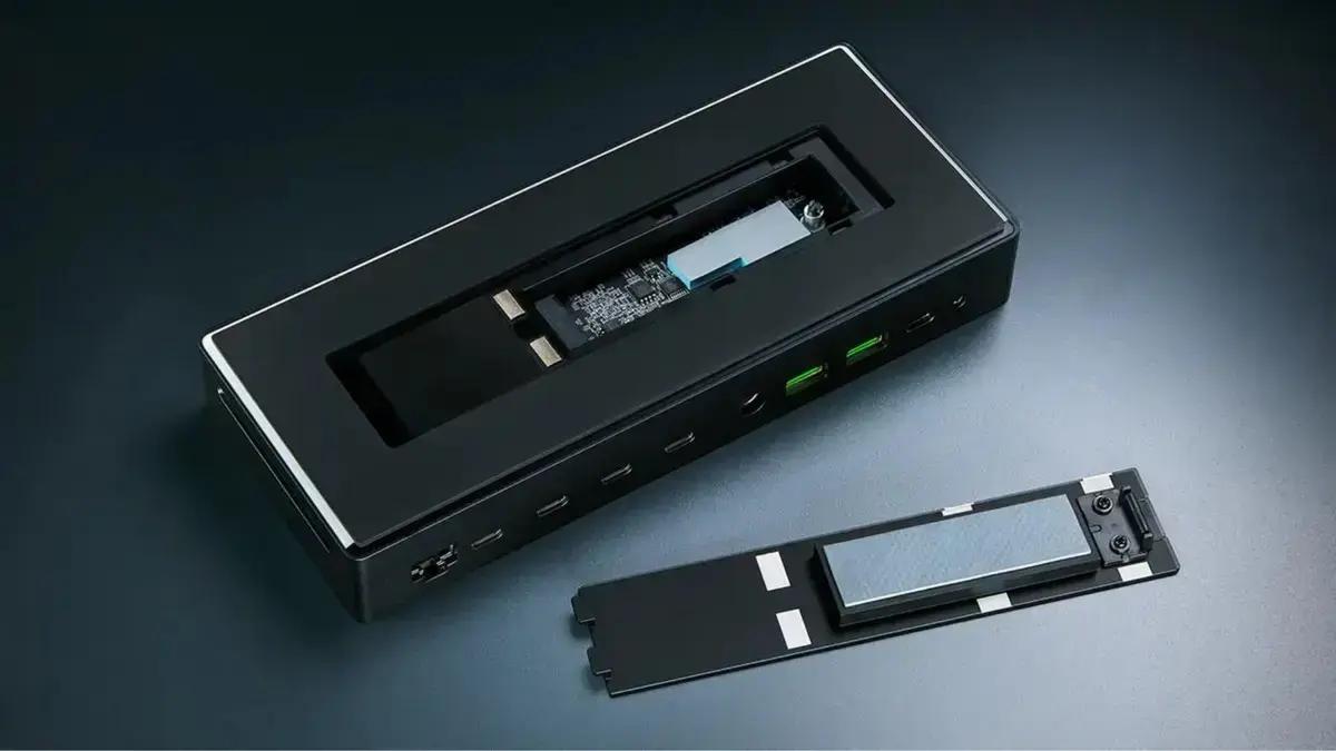 Estação de conexão Thunderbolt 5 Dock Chroma da Razer disponível no mercado