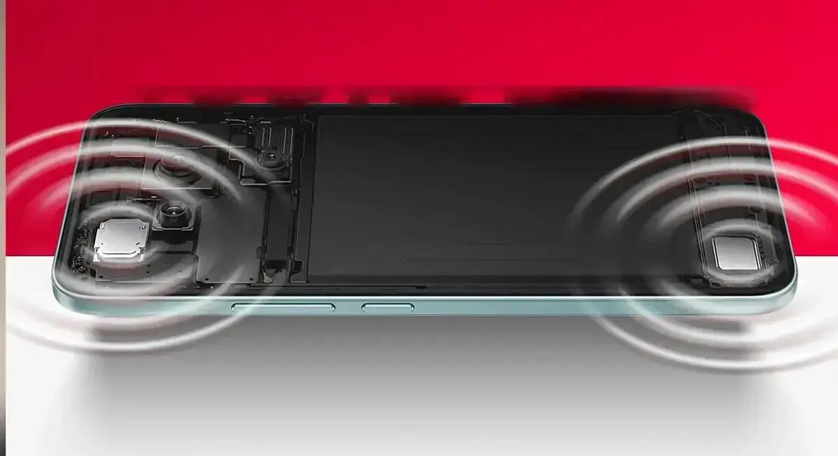 Série REDMI Note 15 Pro ganha volume 4 vezes maior com alto-falantes duplos