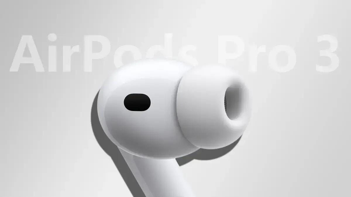 Apple anuncia AirPods Pro 3 com sensores de saúde, mas adia recurso de tradução ao vivo