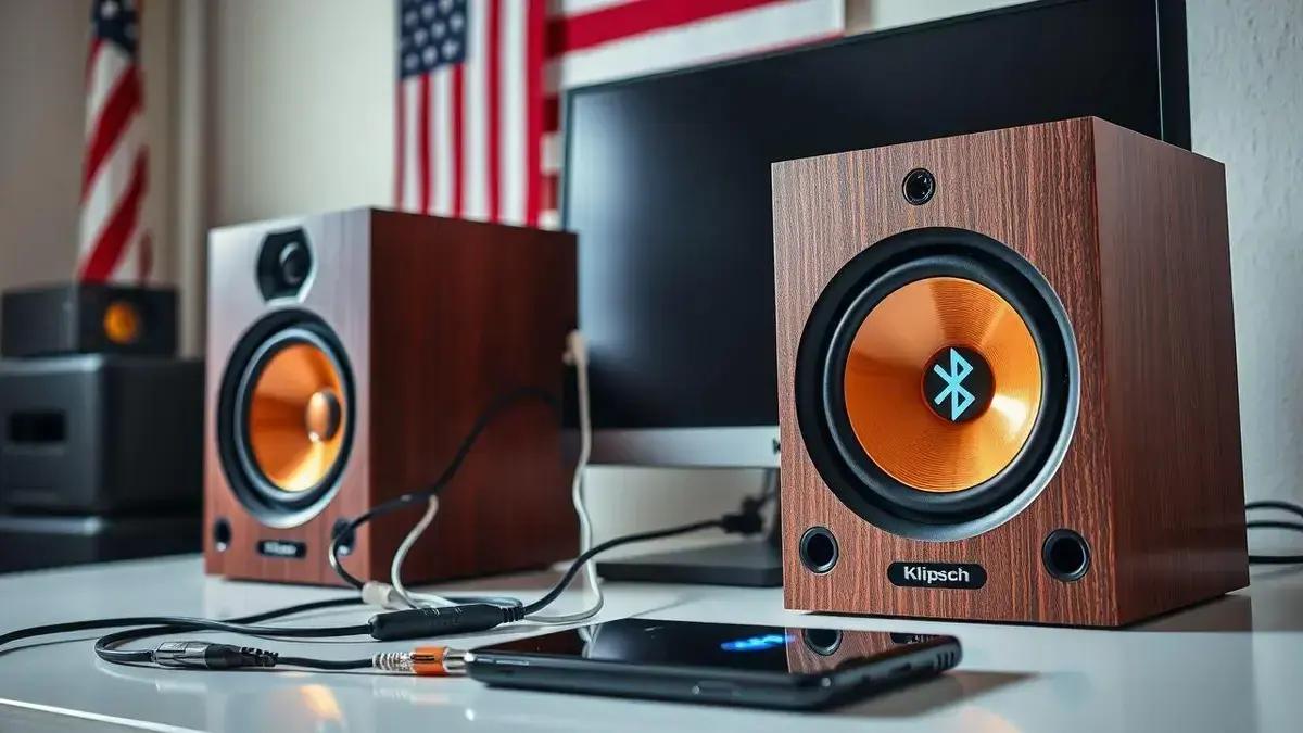 Klipsch R-51PM: alto-falantes compactos com amplificador integrado em oferta exclusiva dos EUA