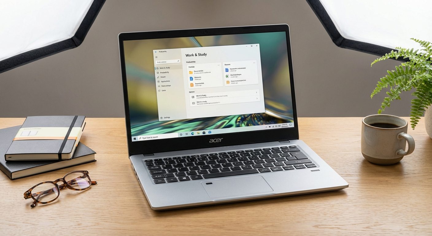 Acer Aspire Notebook oficial: foco em estudo e trabalho com desconto especial