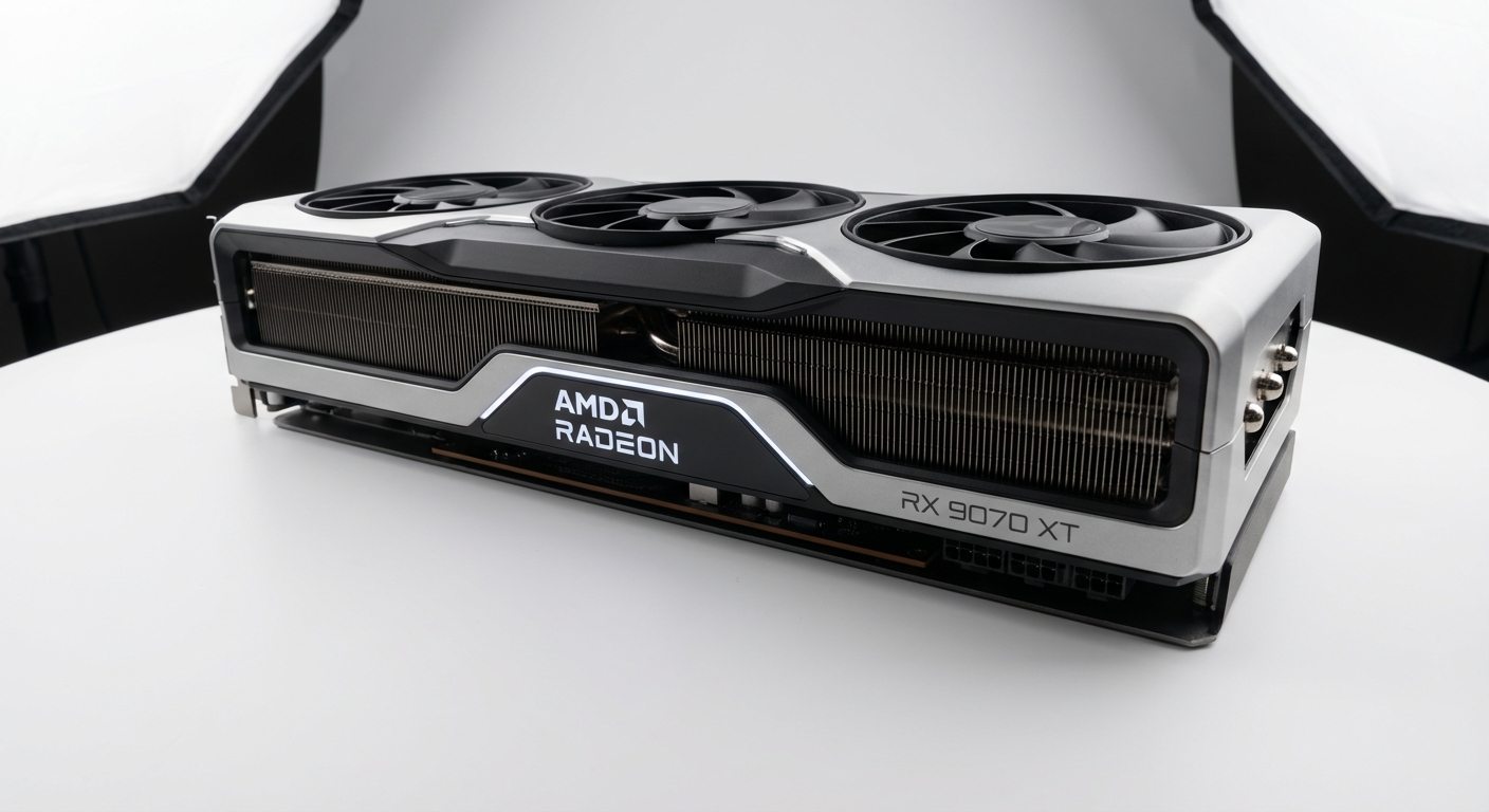 AMD RX 9070 XT anunciado com menor necessidade de ajuste de preço amid escassez de DRAM