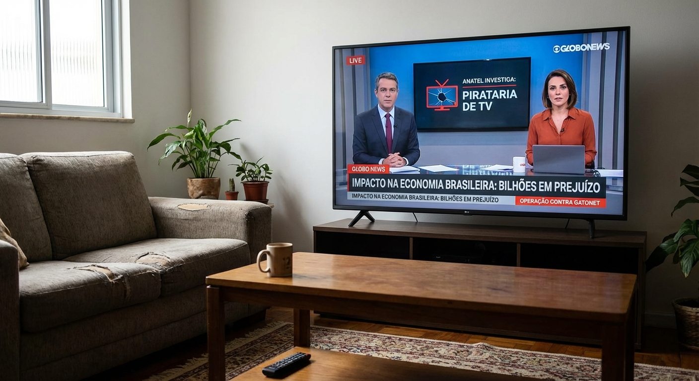Como a pirataria de TV com 150 mil usuários afeta R$ 5 bi da economia brasileira