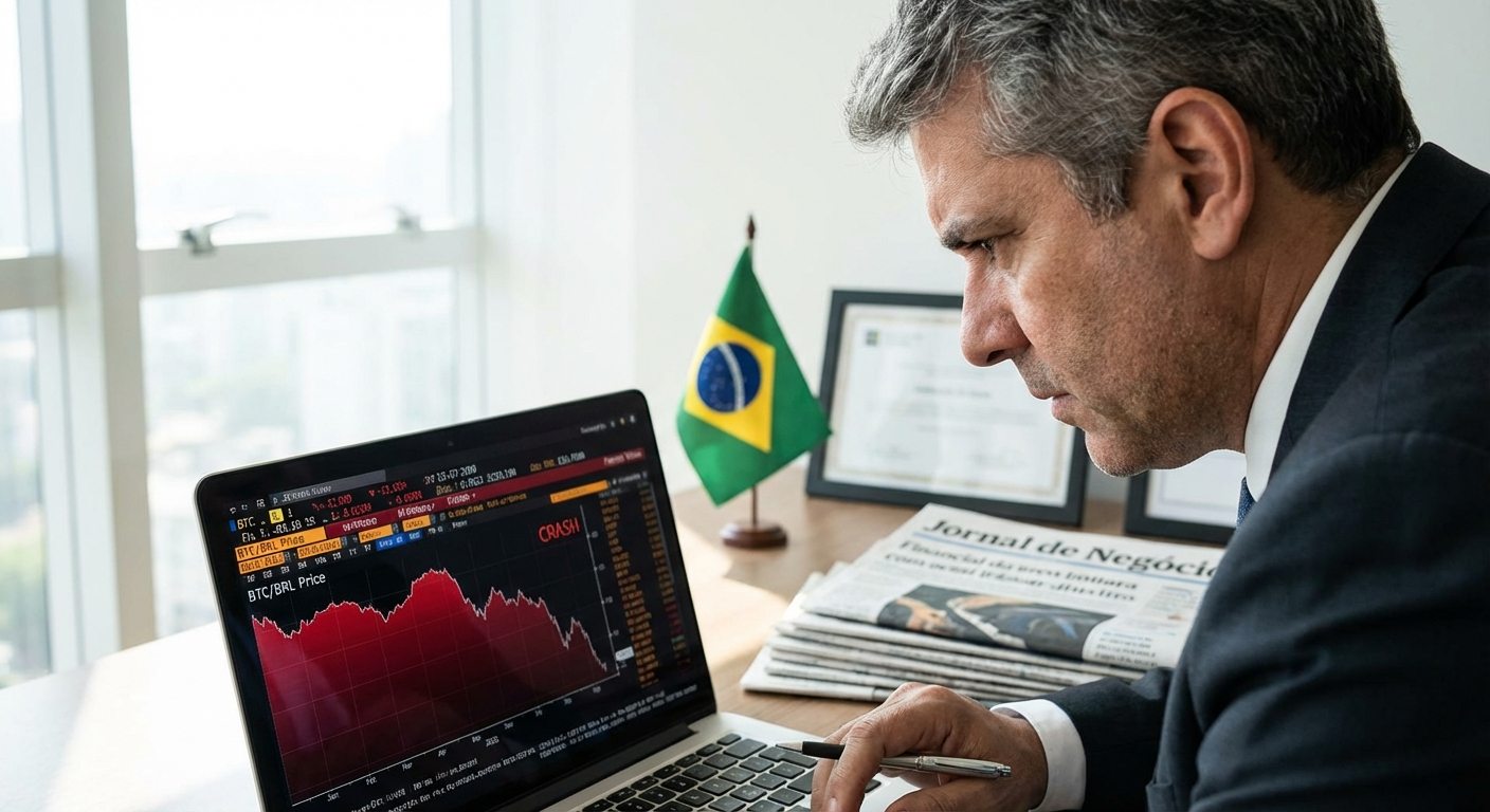 Como a queda do Bitcoin pode redesenhar o futuro dos investidores brasileiros em 2024