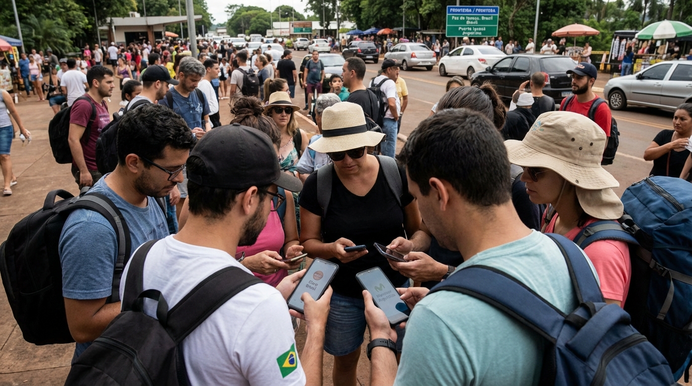 Fim das tarifas de roaming no Mercosul: Brasileiros reais se beneficiam?