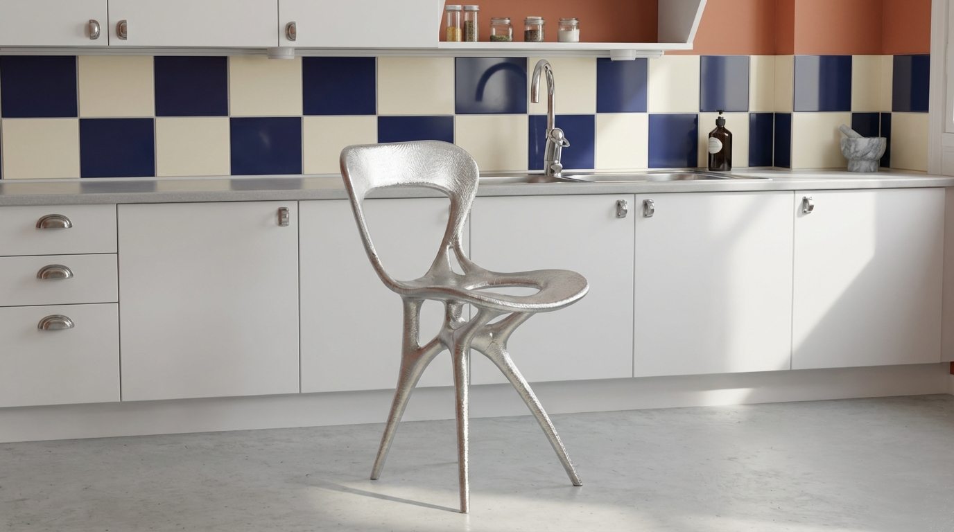 Google lança cadeira com design criado por IA, inovação para decoração de interiores
