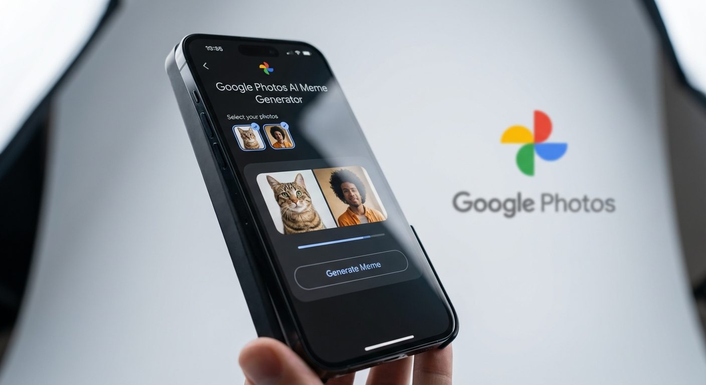 Google Photos AI Meme Generator lançado oficialmente com geração automática de memes e edição de fotos - Gratuito
