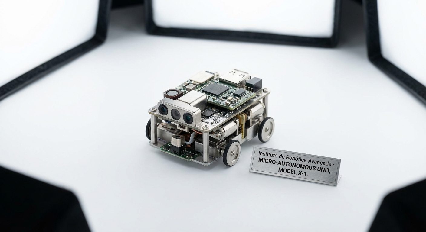 Instituto de Robótica Avançada lança menor robô autônomo do mundo com miniaturização extrema