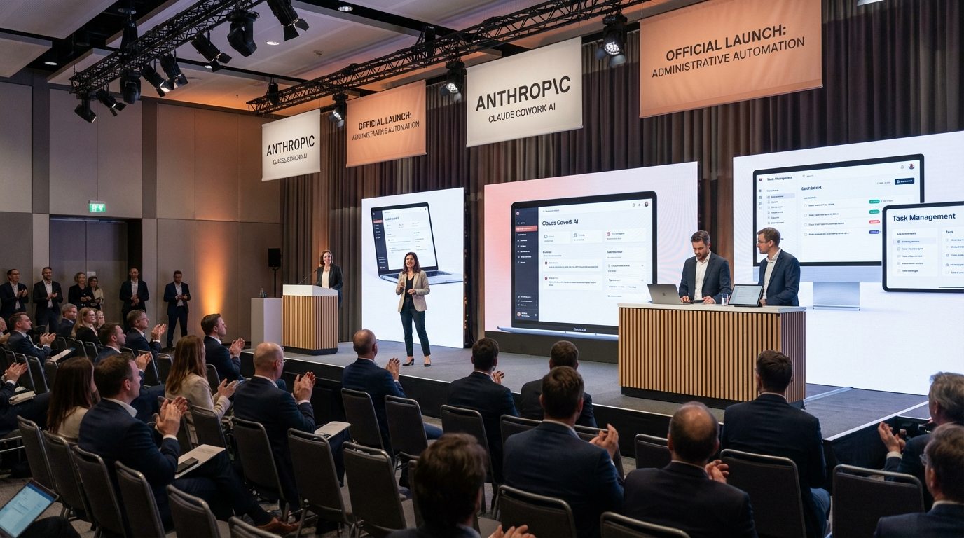 Lançamento oficial da Anthropic Claude Cowork: AI para gestão e automação de tarefas administrativas