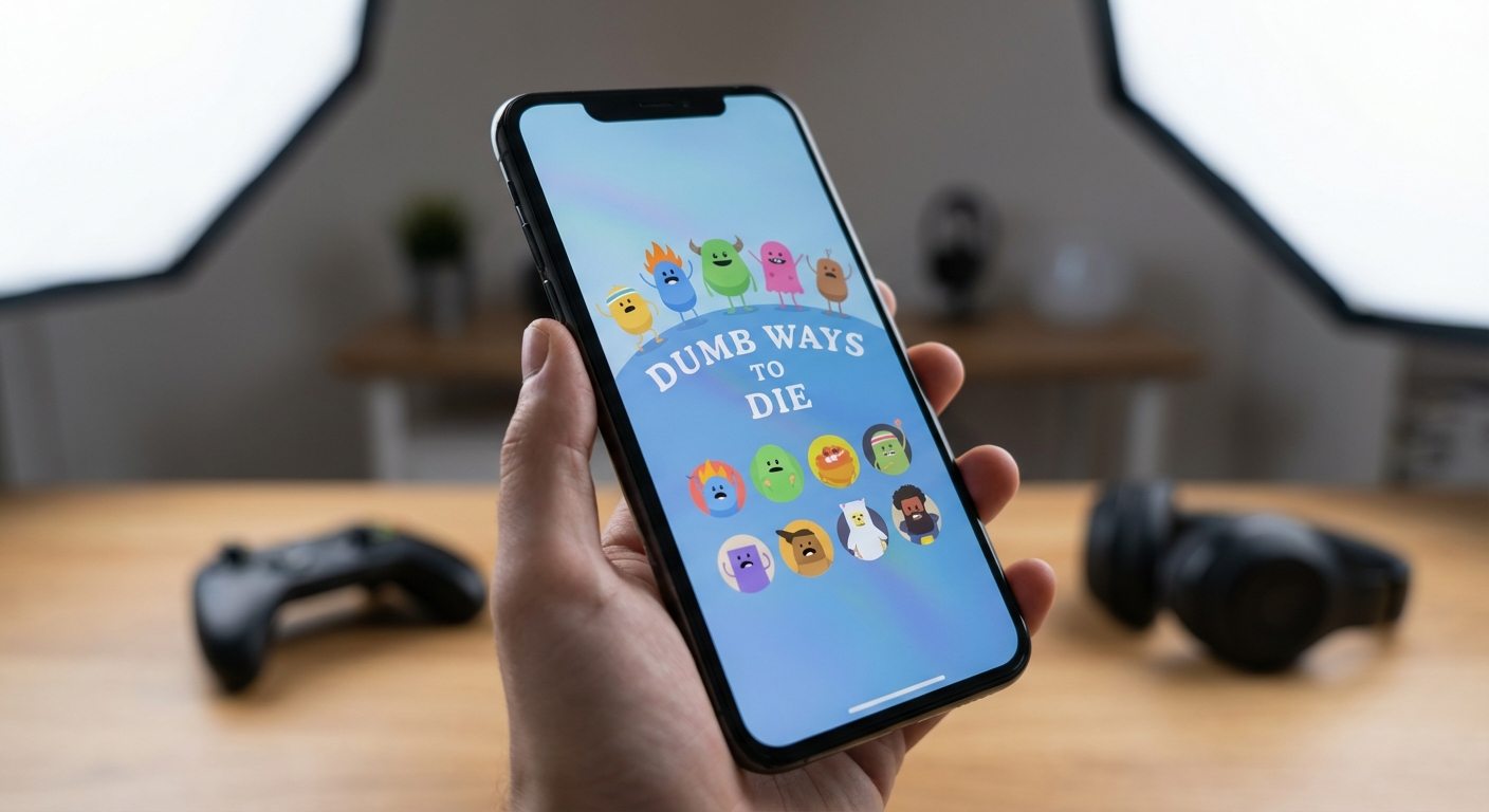 Lançamento oficial: Dumb Ways to Die jogo mobile gratuito com jogabilidade casual