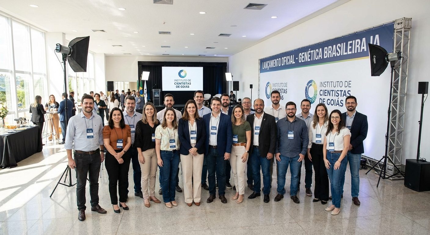 Lançamento oficial: Instituto de Cientistas de Goiás apresenta IA para DNA brasileiro com leitura avançada
