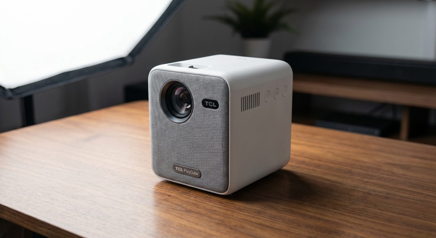 Lançamento oficial: Projetor compacto e multicolorido TCL PlayCube Projector, preço a confirmar