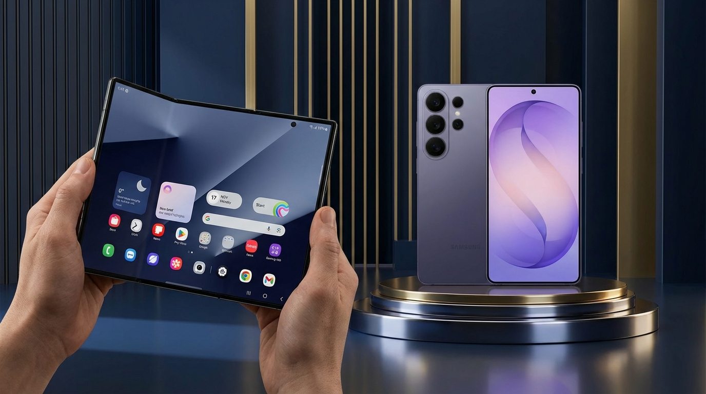 Lançamento oficial Samsung Galaxy Z TriFold com tela dobrável e preço de R$ 14.500
