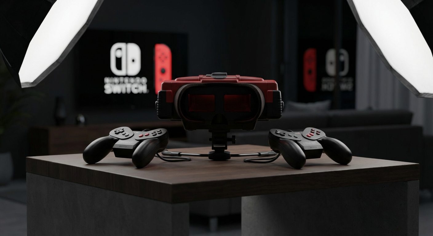 Nintendo Switch Online Virtual Boy: anúncio oficial com line-up clássico via Switch Online, preço não informado