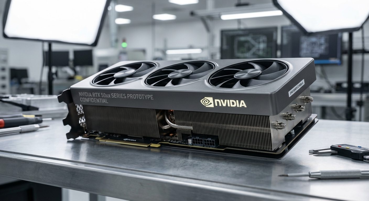 NVIDIA Série RTX 50xx: Produção pausada para focar em chips de IA, preço não divulgado