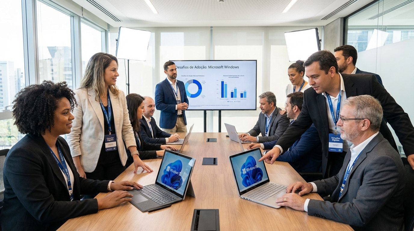 Por que a resistência cultural brasileira dificulta a adoção do Windows nas empresas