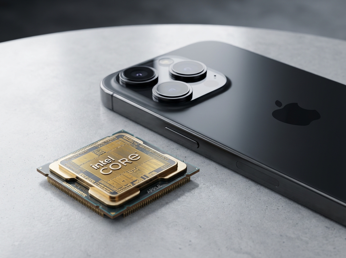Rumor: Apple iPhone futuro poderá usar chips Intel para potencial aumento de desempenho