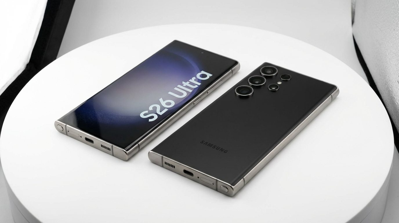 Rumores indicam Galaxy S26 Ultra da Samsung com design inédito e preço mais baixo que modelo base